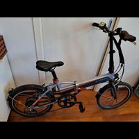 bicicletta B-twin E-tilt elettrico decathlon piegh