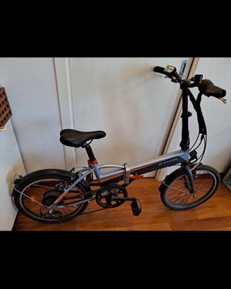 bicicletta B-twin E-tilt elettrico decathlon piegh