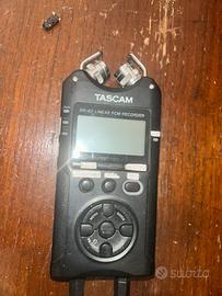 Tascam DR-40- reg. dig.xlr( difetto uscita cuffie)