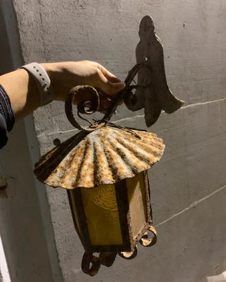 Lanterne vintage da esterno in ferro battuto