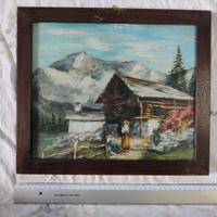 quadro olio su tela arredamento 