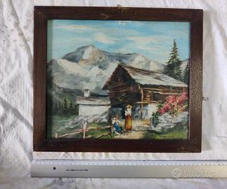 quadro olio su tela arredamento 