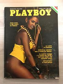 Rivista PlayBoy 1974, Zeudi Araya