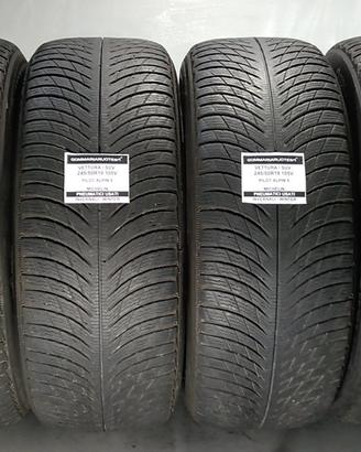 4 PNEUMATICI USATI 245/50R19 105V P. ALPIN MICHELI