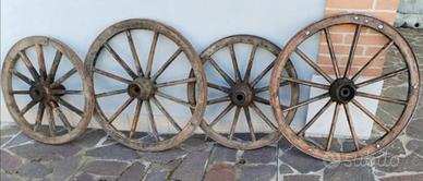 4 ruote carro, anche singolarmente