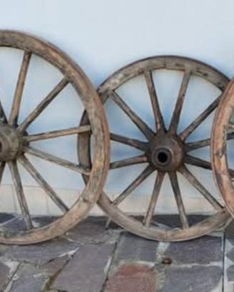 4 ruote carro, anche singolarmente