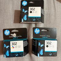 Cartucce stampante HP 302 colori e bianco-nero