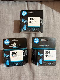 Cartucce stampante HP 302 colori e bianco-nero