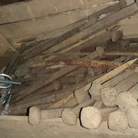 Chiodi antichi forgiati a mano