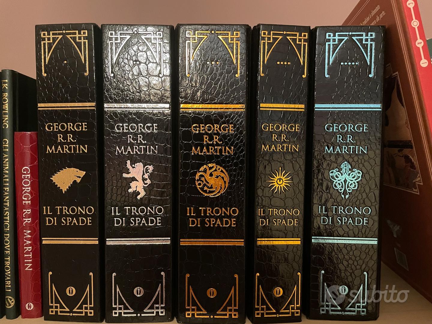 Libri Game of Thrones ed. Pelle di drago - Libri e Riviste In
