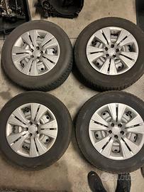 Cerchi e gomme termiche subaru 215/65/16