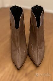Stivaletti donna Made in Italy tacco 9 cm