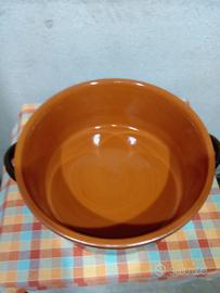 Casseruola in terracotta diametro cm 40