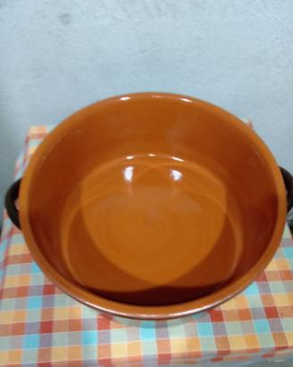 Casseruola in terracotta diametro cm 40