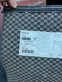 Tappeto ikea morum esterno giardino grigio