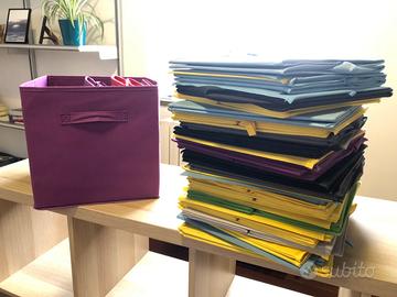 Contenitori Organizer tessuto colorati