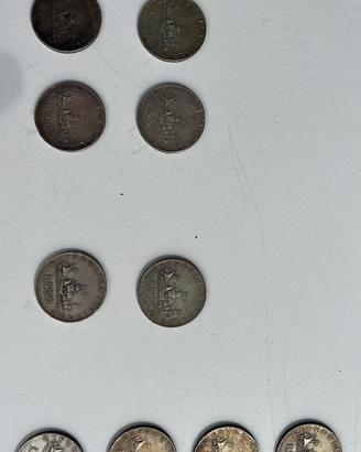 Lotto 10x 500 Lire Caravelle Rare 1958-1960