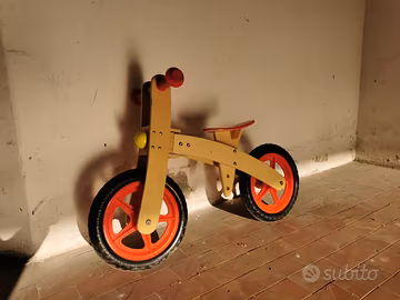 Bicletta senza pedali in legno Legnoland