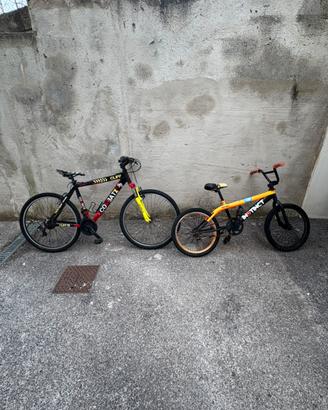 mountain bike e bmx