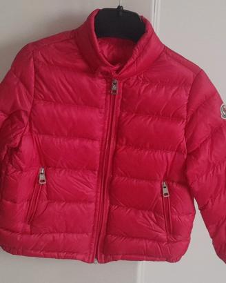 piumino bambina Moncler oroginale 3 anni