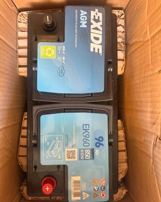 Batteria auto EXIDE AGM EK960 da 96Ah – 850A