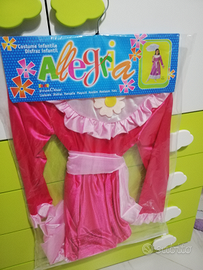 Vestito da carnevale principessa della primavera