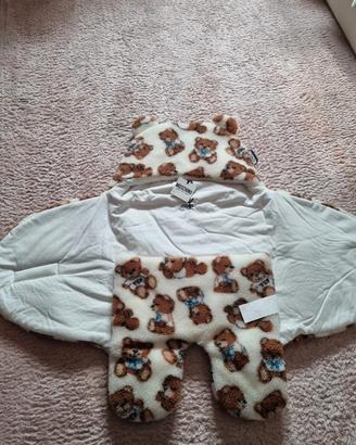 sacco per neonato invernale Moschino