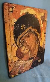 Icona Russa THEOTOKOS VLADIMIR-Il Sacro Cuore Gesù