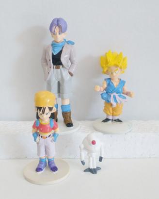 lotto 4 Personaggi Dragon Ball z gt action figure