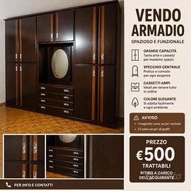 ARMADIO GRANDE IN LEGNO