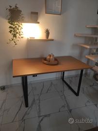 Tavolo AABENRAA 90x160 color rovere caldo