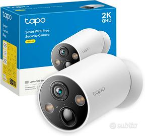 Tapo C425 Telecamera WiFi Esterno Senza Fili 2K