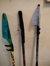 3 canne da surfcasting nuove mai usate