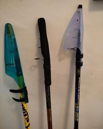 3 canne da surfcasting nuove mai usate