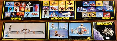 Micronauts MEGO 1978 Catalogo Depliant Foldout