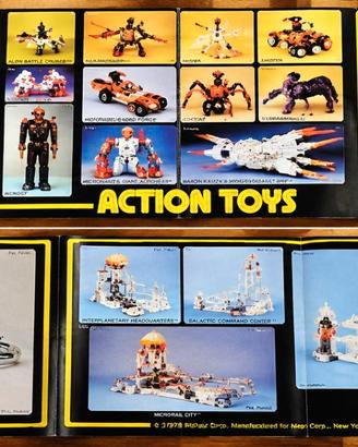 Micronauts MEGO 1978 Catalogo Depliant Foldout