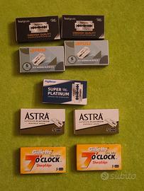 Lotto di lamette double edge