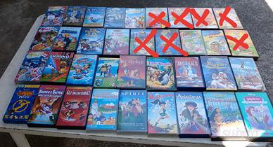 Vhs cartoni animati/film