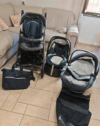 Trio Chicco Completo, per casa, auto e passeggio
