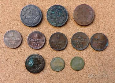 Lotto di 11 monete antiche - Collezionismo In vendita a Livorno