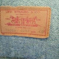 Giubbotto jeans levis