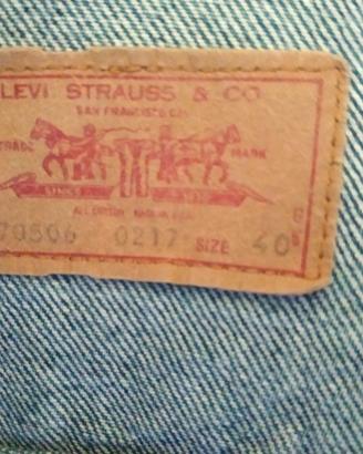 Giubbotto jeans levis