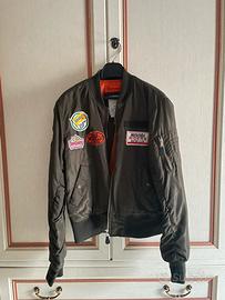 Bershka Giacca Bomber Donna Verde