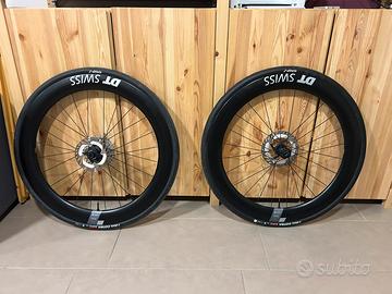 RUOTE DT SWISS ARC 1400 62 SHIMANO DISCO CARBONIO