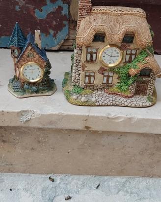 Casette in legno con orologio