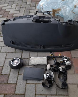 FIAT 500 KIT AIRBAG COMPLETO BIANCO O NERO