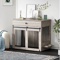 Cuccia per Cani in legno (gabbia, kennel)