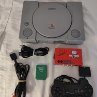 console PlayStation  1  + retroscaler 2 x 