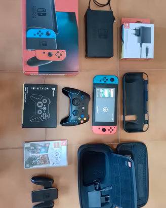 Nintendo Switch + accessori + Lego Harry Potter