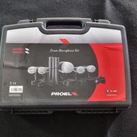 kit microfoni Proel per Batteria